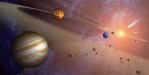 Astroid Belt Wall Mural