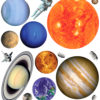Planets Wall Stickies
