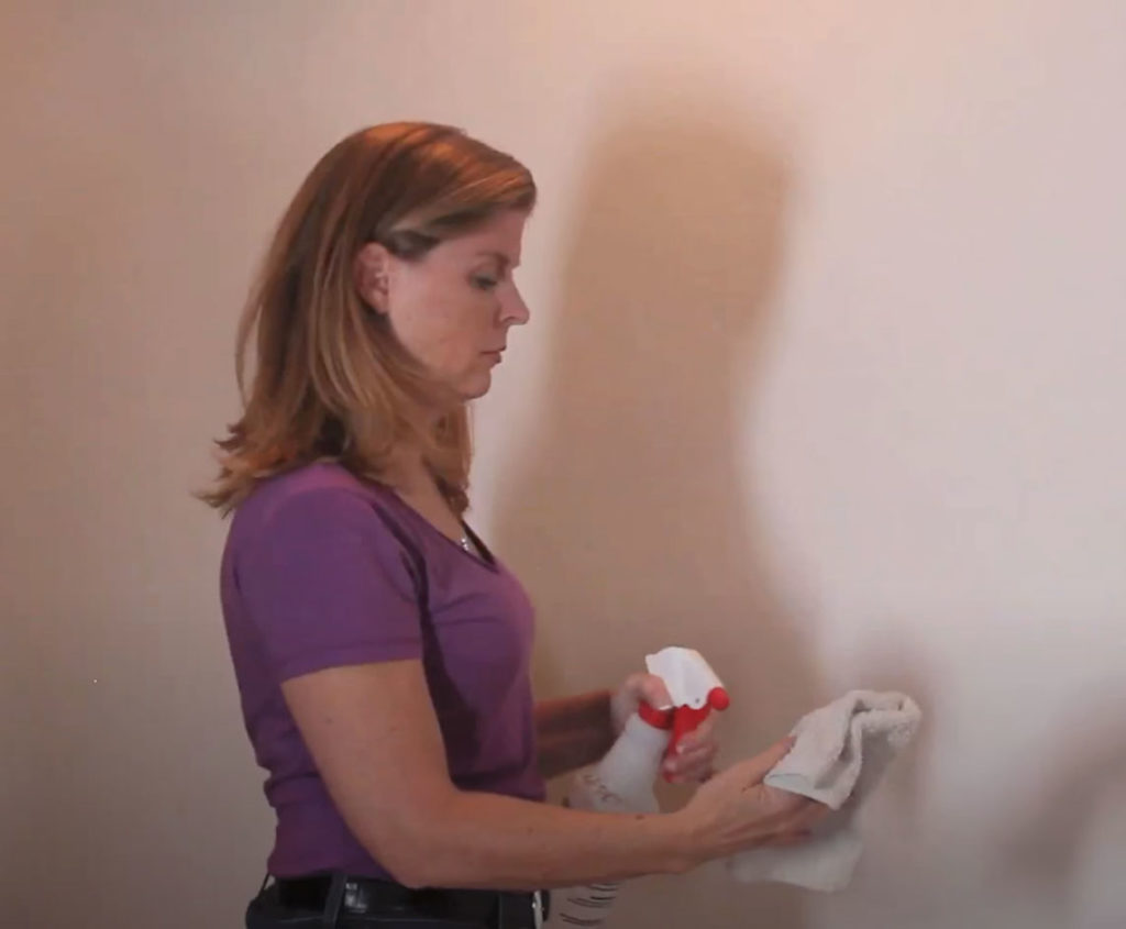 Installing Wall Murals - Step 2: Prepare and Clean
